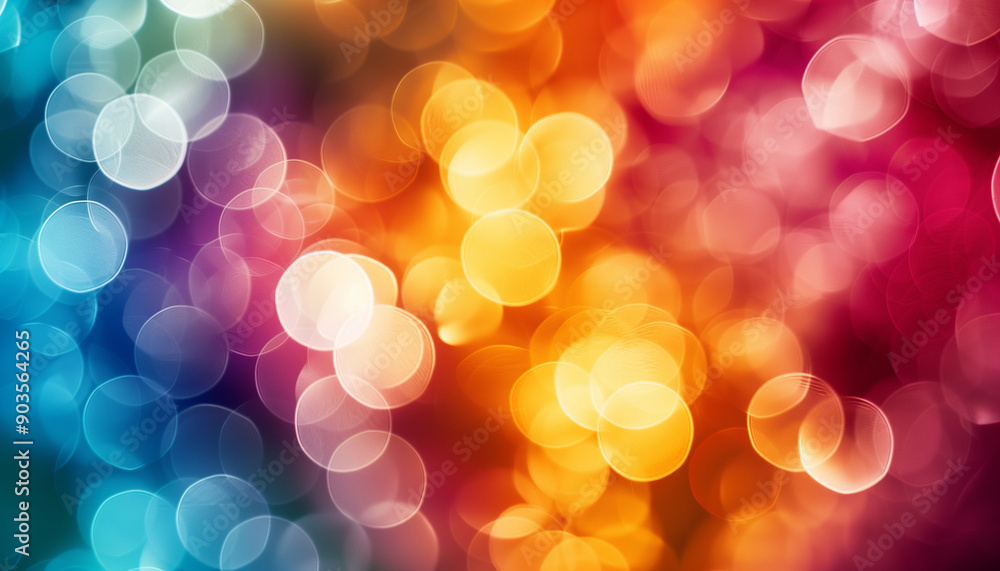 Colorful bokeh lights creating a vibrant and dreamy abstract background with warm and cool tones blending seamlessly. Colorful bokeh lights creating a vibrant and dreamy abstract background with warm and cool tones blending seamlessly.
