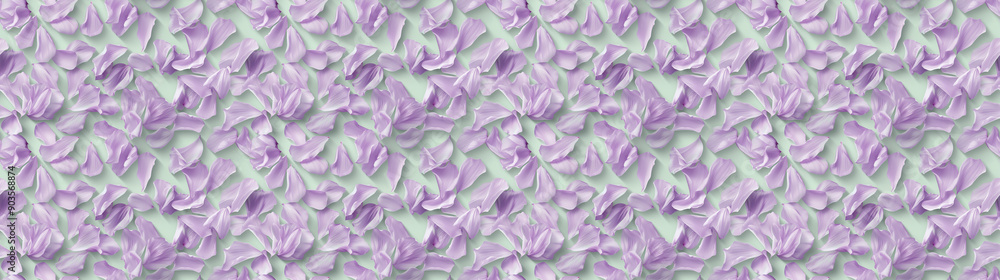 a backgeound of scattered lavender petals on a soft green background a backgeound of scattered lavender petals on a soft green background