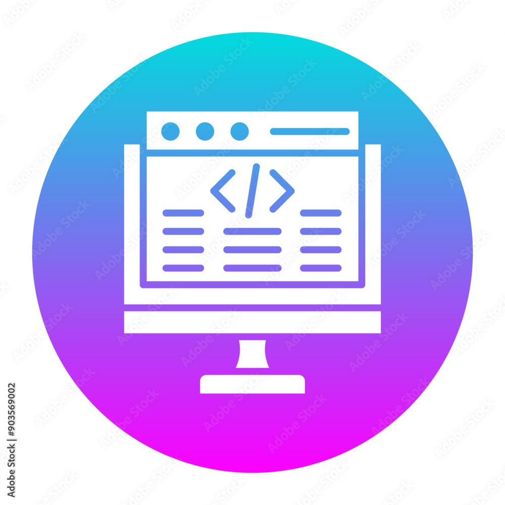Back End Development vector icon. Can be used for No Code iconset. Back End Development vector icon. Can be used for No Code iconset.