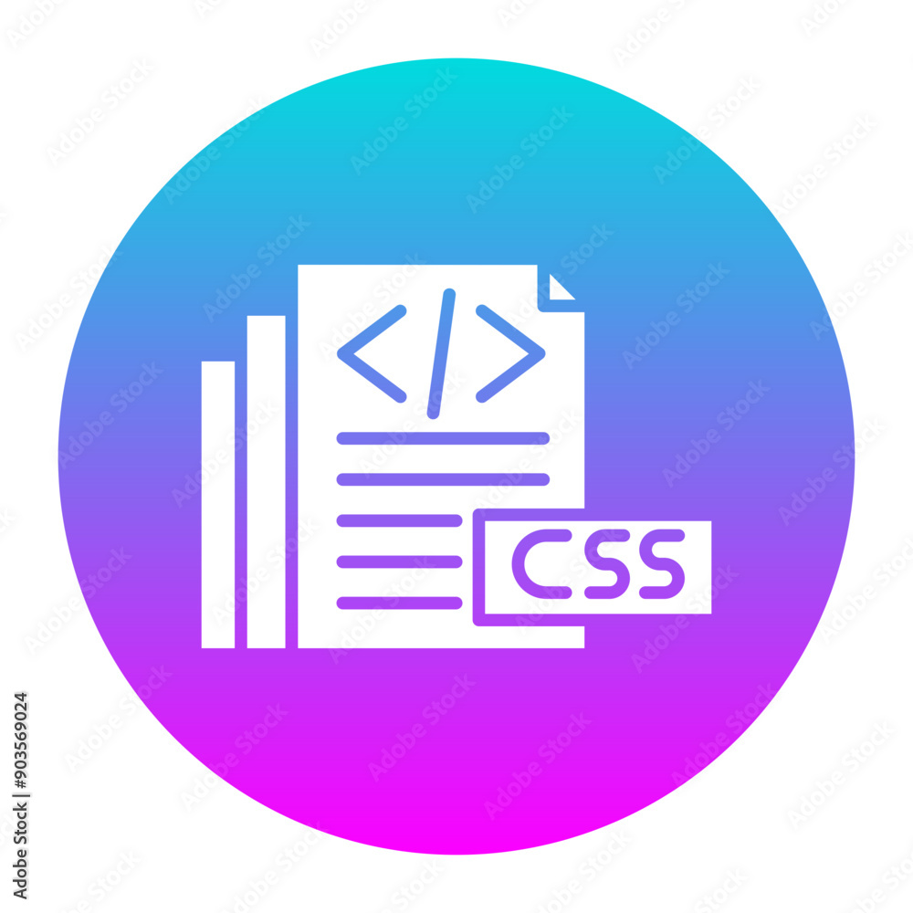 CSS vector icon. Can be used for No Code iconset. CSS vector icon. Can be used for No Code iconset.