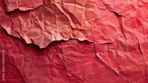Wallpaper Mural Close up of aged red paper fragment for background Torontodigital.ca