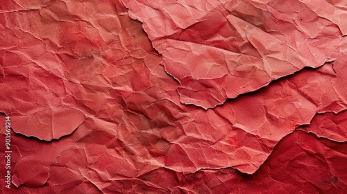 Wallpaper Mural Close up of aged red paper fragment for background Torontodigital.ca