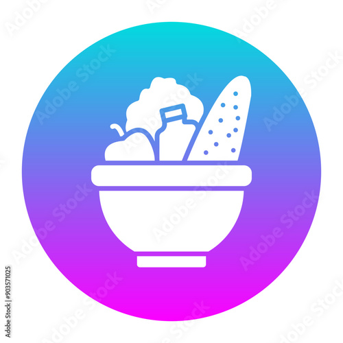 Comfort Food vector icon. Can be used for Comfort iconset.