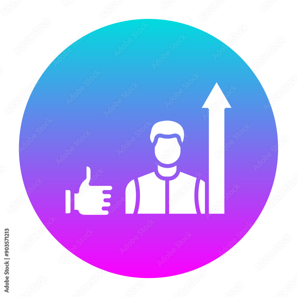 Motivation vector icon. Can be used for Home Based Business iconset. Motivation vector icon. Can be used for Home Based Business iconset.
