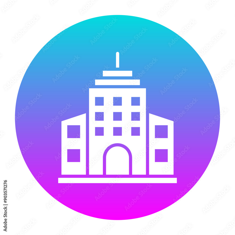 Building a Business vector icon. Can be used for Home Based Business iconset. Building a Business vector icon. Can be used for Home Based Business iconset.