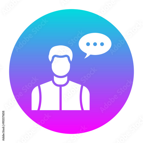 Self Taught vector icon. Can be used for Home Based Business iconset.