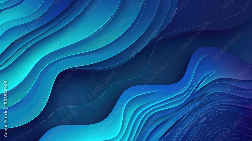 Rich blue and turquoise gradient background, perfect for text or logo placement. Rich blue and turquoise gradient background, perfect for text or logo placement.