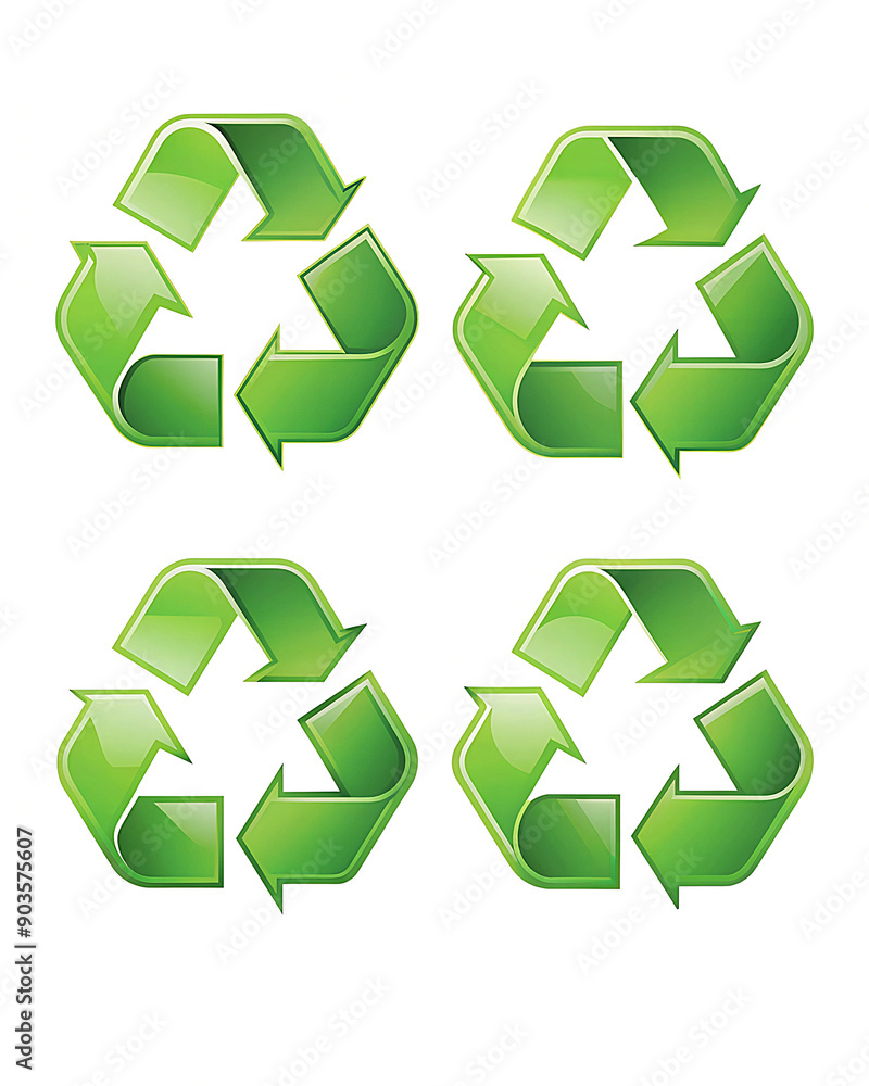 set of recycling icons. recycle logo symbol. vector illustration set of recycling icons. recycle logo symbol. vector illustration