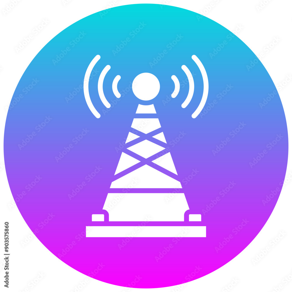 Network Coverage vector icon. Can be used for Networking iconset. Network Coverage vector icon. Can be used for Networking iconset.