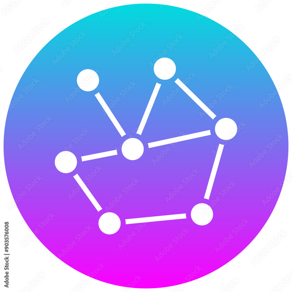Network Robustness vector icon. Can be used for Networking iconset. Network Robustness vector icon. Can be used for Networking iconset.