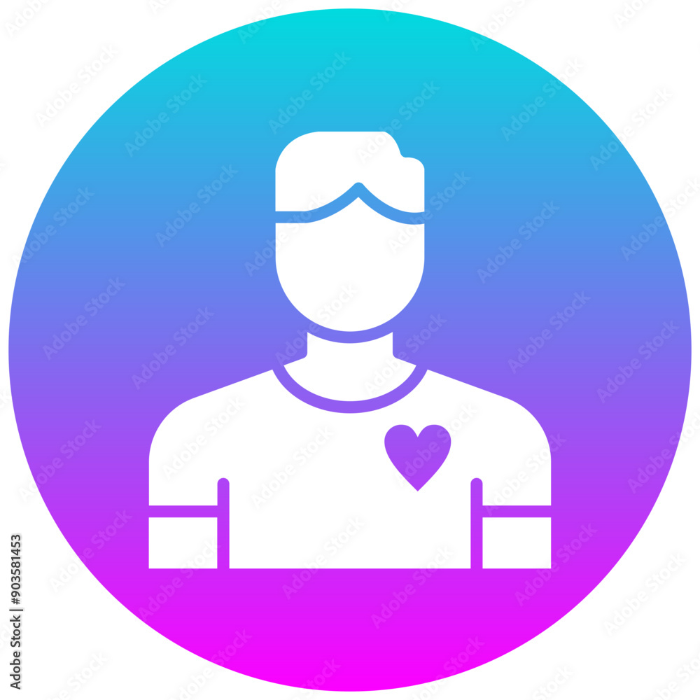 Cancer Patient vector icon. Can be used for Chemotherapy iconset. Cancer Patient vector icon. Can be used for Chemotherapy iconset.