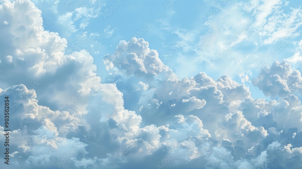 Grey clouds with artistic qualities float in the sky in the afternoon Grey clouds with artistic qualities float in the sky in the afternoon