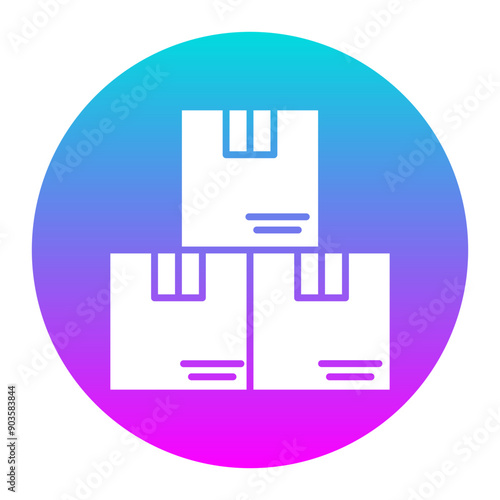 Stock vector icon. Can be used for Warehouse iconset.