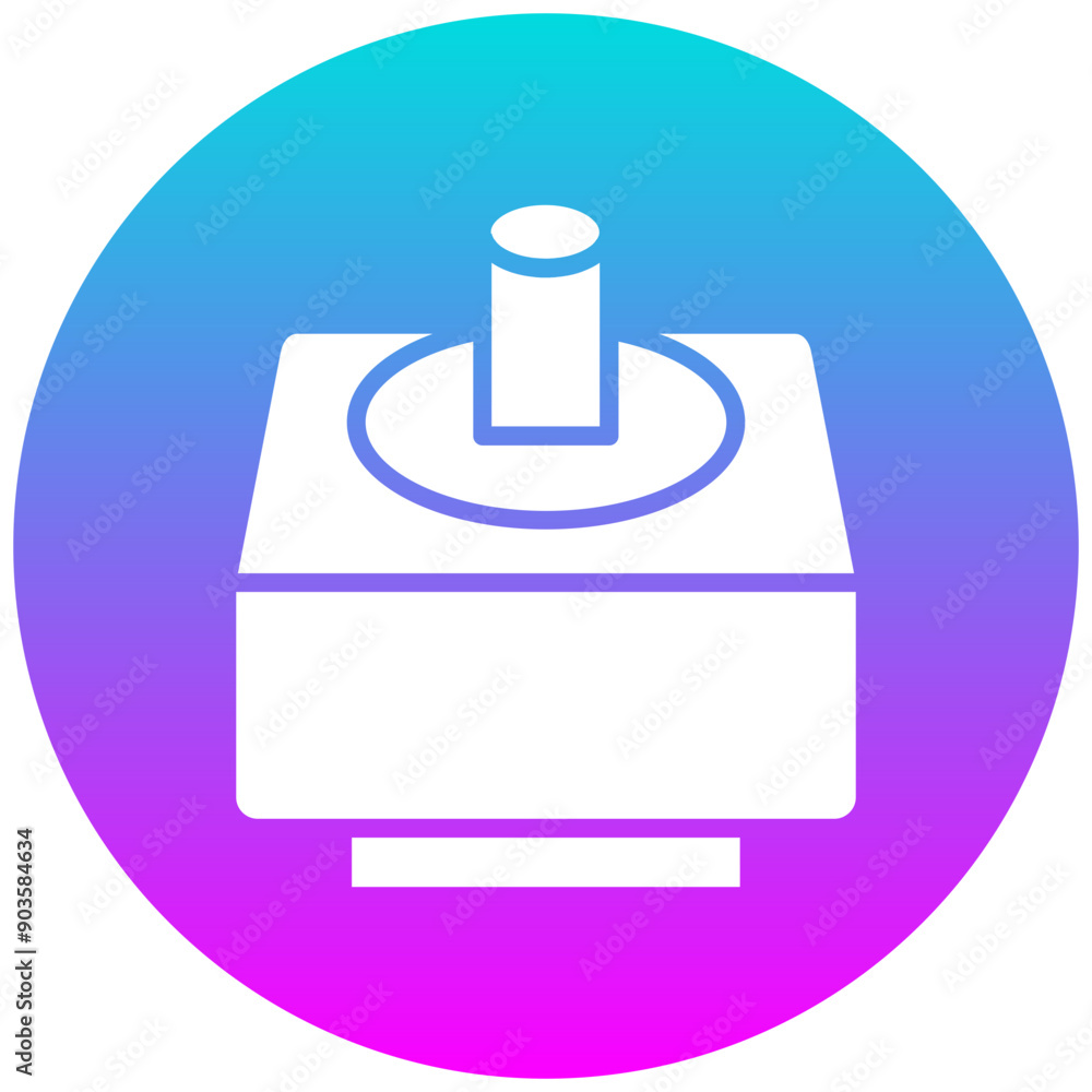 Stepper Motor vector icon. Can be used for Manufacturing iconset. Stepper Motor vector icon. Can be used for Manufacturing iconset.