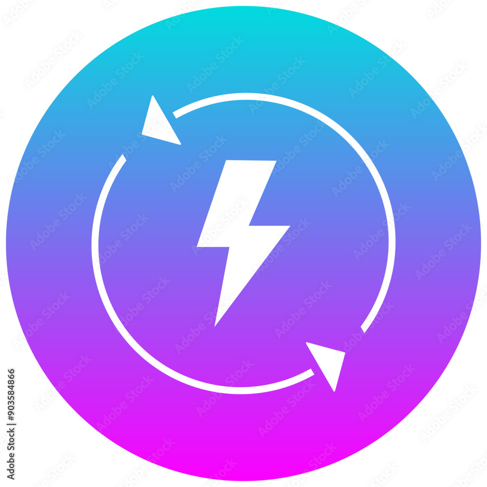 Recycling vector icon. Can be used for Manufacturing iconset. Recycling vector icon. Can be used for Manufacturing iconset.