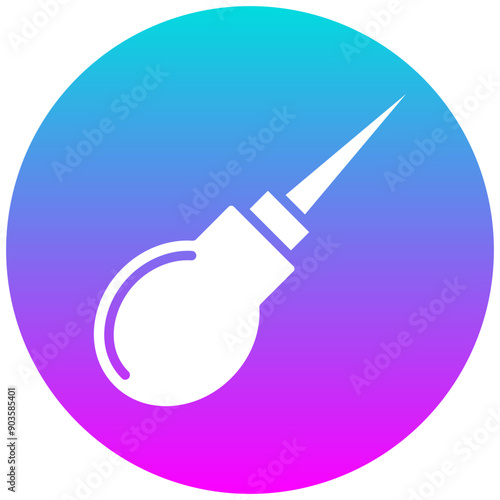 Awl vector icon. Can be used for Shoemaker iconset.