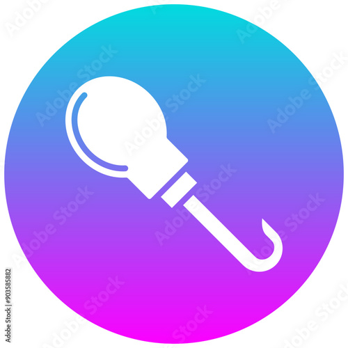 Hook vector icon. Can be used for Shoemaker iconset.