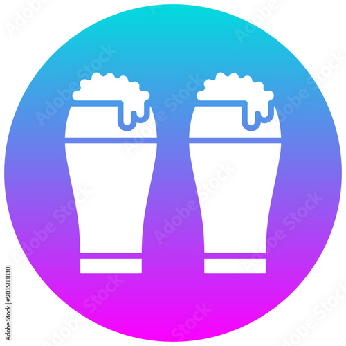 Local Brews vector icon. Can be used for Bowling iconset.