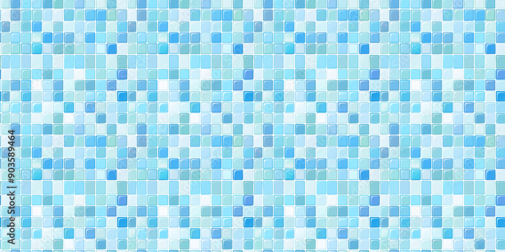 Blue tiles background, clean surface texture, white background Blue tiles background, clean surface texture, white background