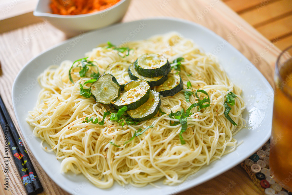 ズッキーニそうめん ズッキーニそうめん