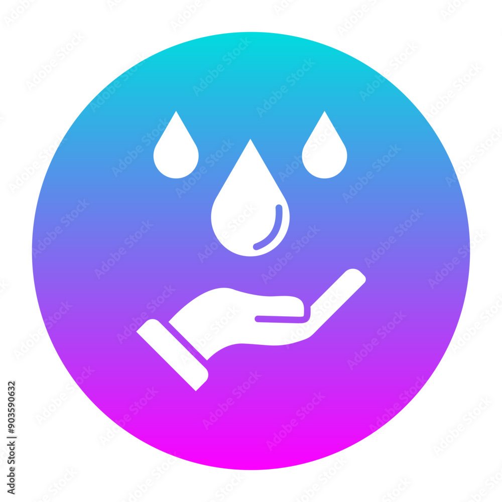Water vector icon. Can be used for Laundry iconset. Water vector icon. Can be used for Laundry iconset.