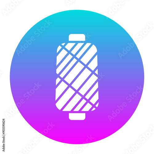 Thread Spool vector icon. Can be used for Laundry iconset.