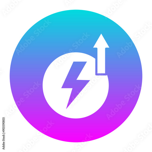 Overconsumption vector icon. Can be used for Global Warming iconset.