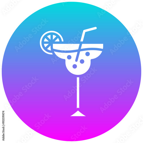 Margarita vector icon. Can be used for Beverages iconset.