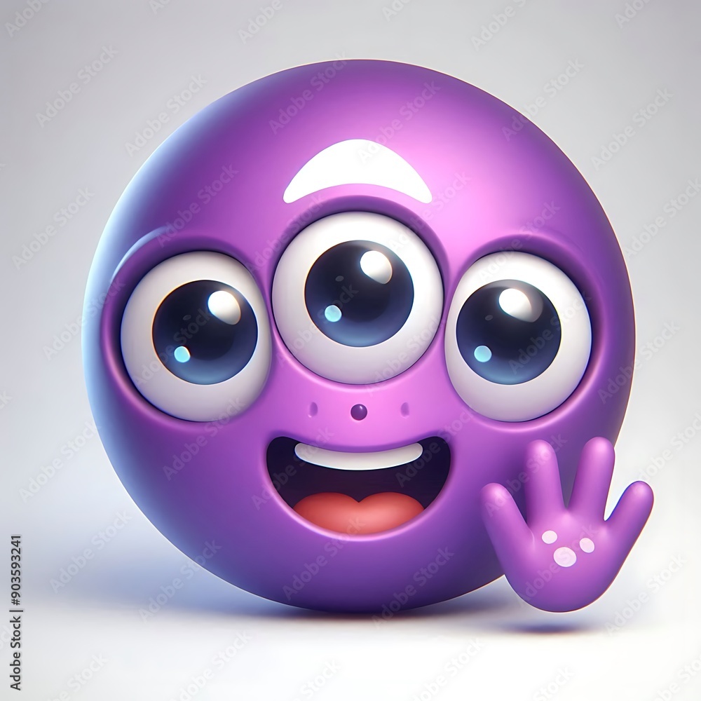 Fototapeta premium 3d cartoon