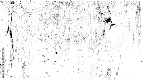 Black and white grunge urban texture vector with copy space. Abstract vector noise. Small particles of debris and dust.