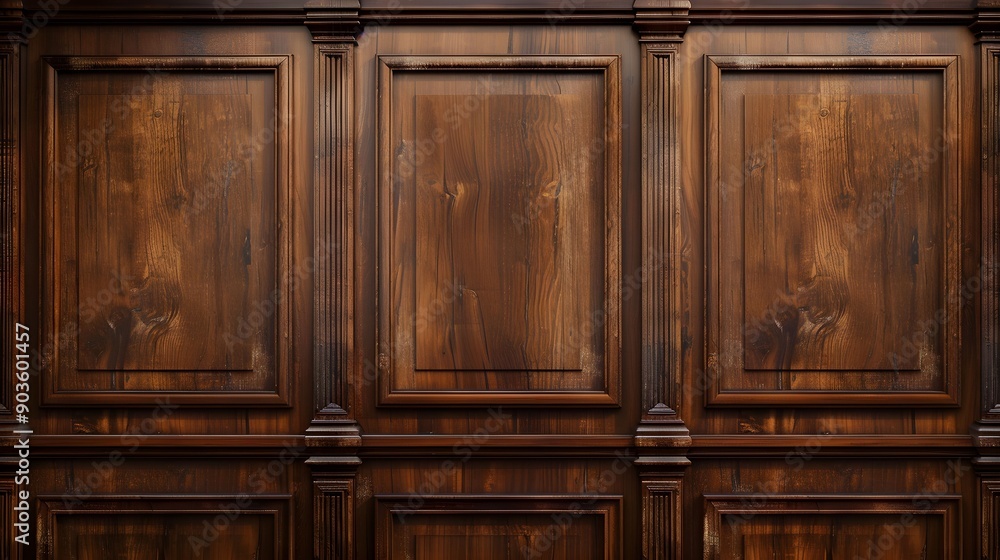 Luxury wood paneling background or texture. highly crafted classic or traditional wood paneling Luxury wood paneling background or texture. highly crafted classic or traditional wood paneling
