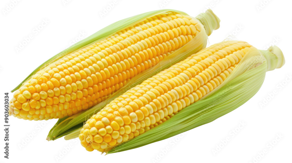 Corn on transparent background Corn on transparent background