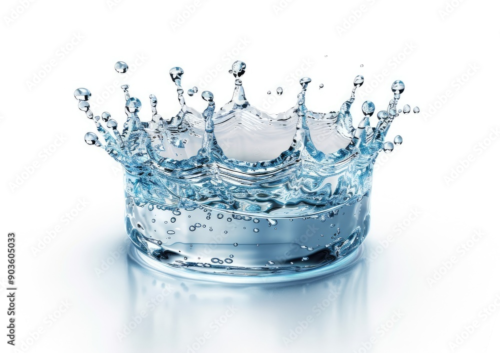 Water Splash Crown: A Sparkling Burst of Freshness Water Splash Crown: A Sparkling Burst of Freshness