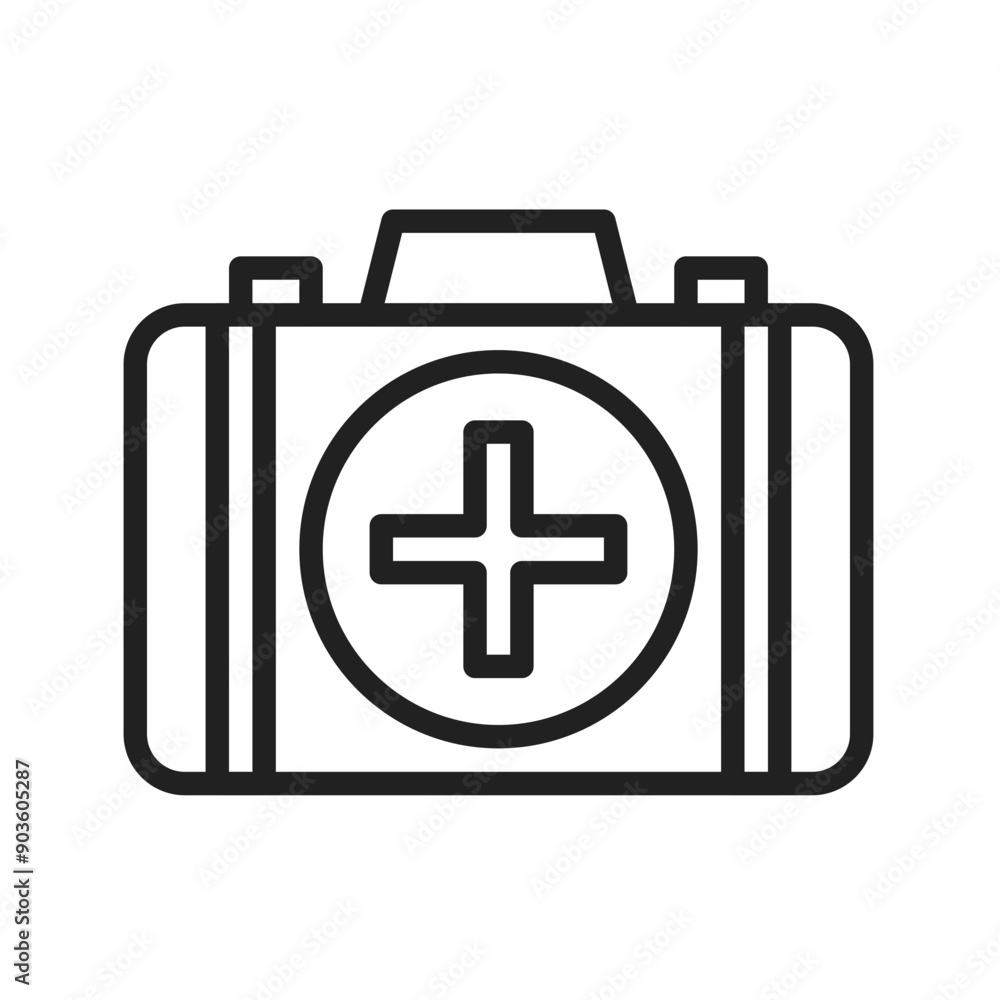 First Aid icon vector image. Suitable for mobile application web application and print media. First Aid icon vector image. Suitable for mobile application web application and print media.