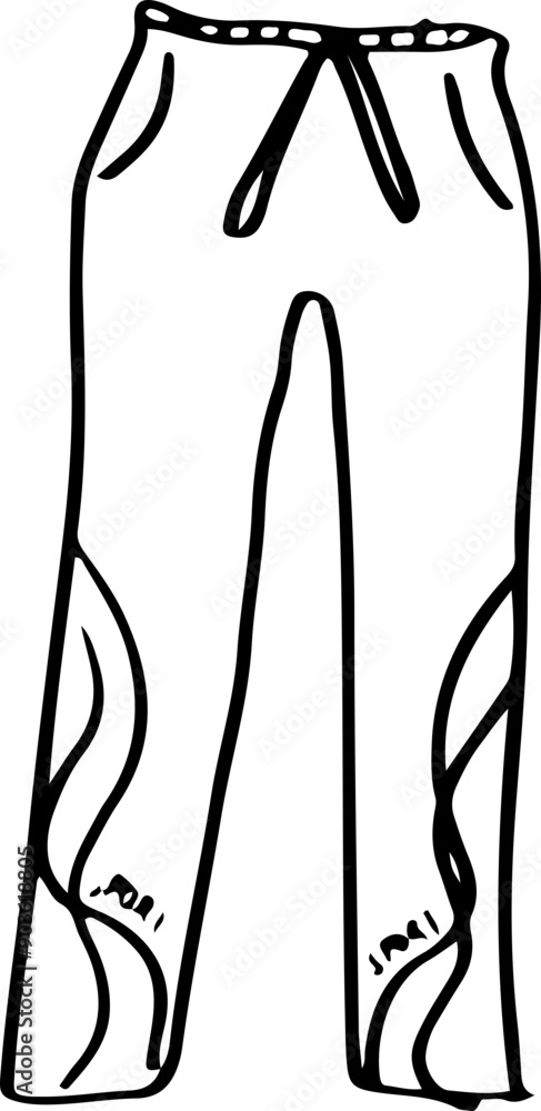 Sportswear sketch Sportswear sketch