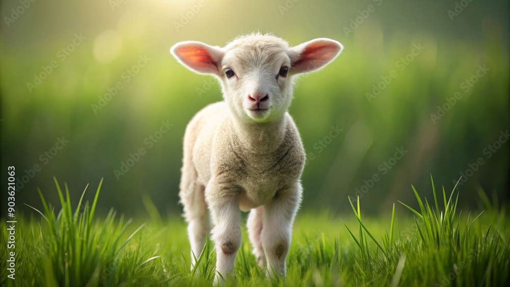 rendered photo of a cute lamb, lamb,rendered, photo, cute, animal, farm, livestock, fluffy, digital art, realistic, adorable rendered photo of a cute lamb, lamb,rendered, photo, cute, animal, farm, livestock, fluffy, digital art, realistic, adorable