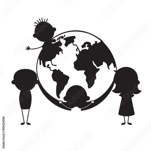 Adobe Illustrator Artwork On Friendship