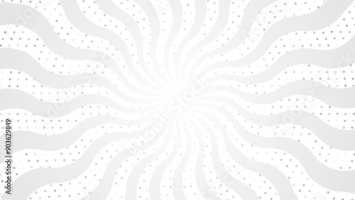 Sun ray retro background vector burst light. Sunburst retro design. Gray sunburst with halftone effect. 