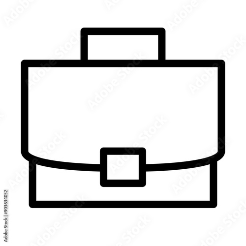 Briefcase icon template
