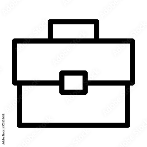 Briefcase icon template