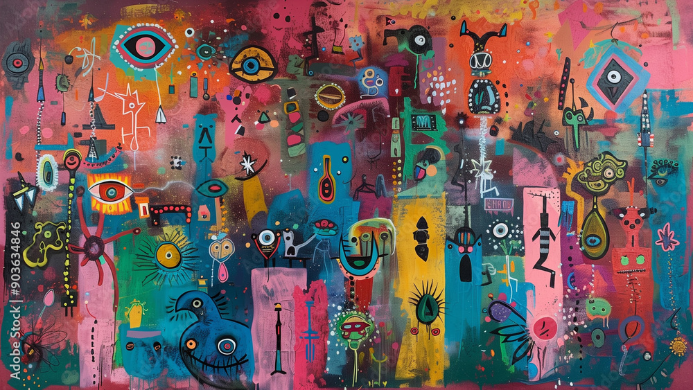 Urban Joy: New Age Painting of Street Life and Happiness Urban Joy: New Age Painting of Street Life and Happiness