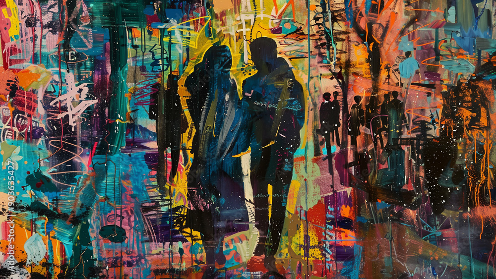 A New Age Depiction of Happy City Life A New Age Depiction of Happy City Life