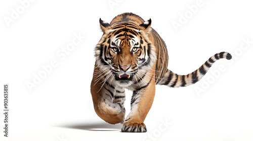 tiger isolated on white background