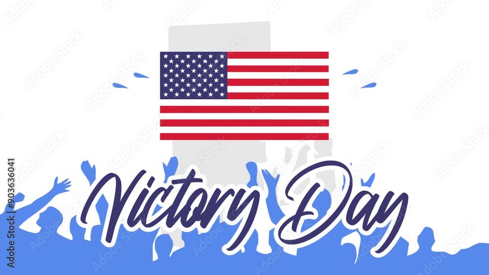 animated video happy victory day rhode island united states of america animated video happy victory day rhode island united states of america