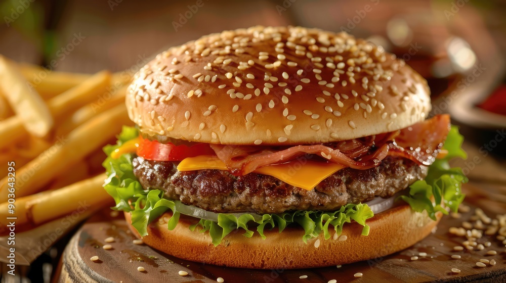 hamburger on a plate hamburger on a plate
