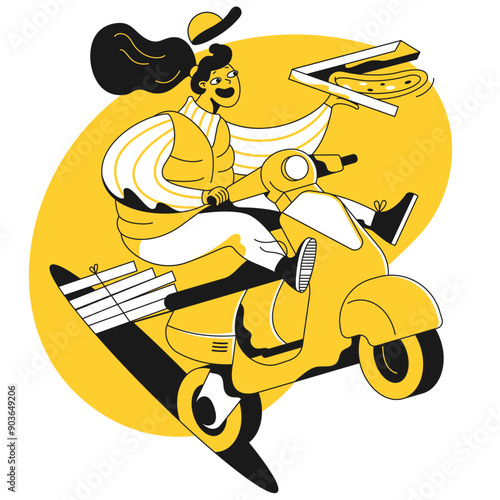 Fast pizza delivery