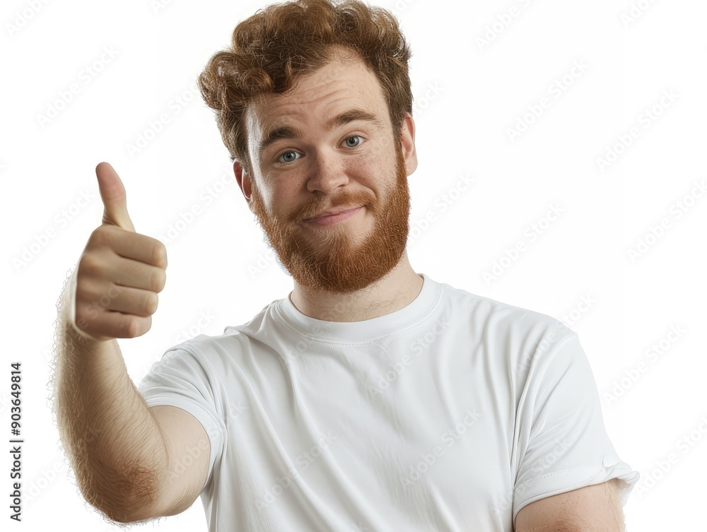 man showing thumbs up man showing thumbs up