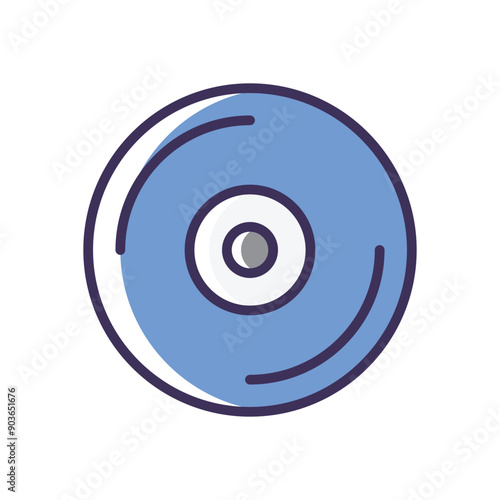 Cd/dvd vector icon