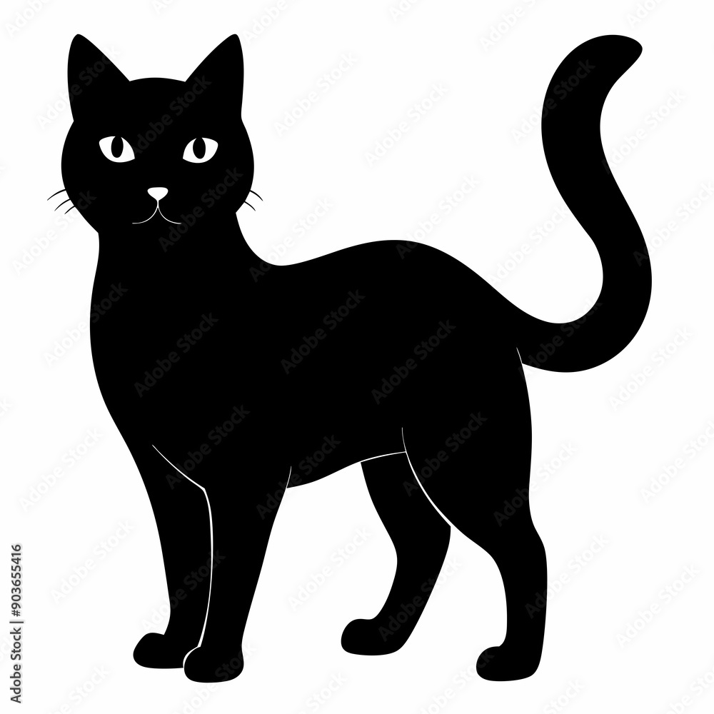 Cat Black silhouette Cat Black silhouette