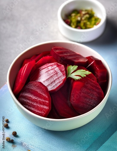 Pickled red beet  photo